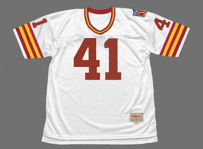 Mike Bass 1969 Washington Redskins Commanders Official NFL Mitchell & Ness Jersey White