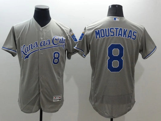 Mike Moustakas Kansas City Royals Jersey Majestic