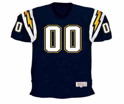 Any name & Number San Diego Chargers 1980’s NFL Mitchell & Ness Jersey