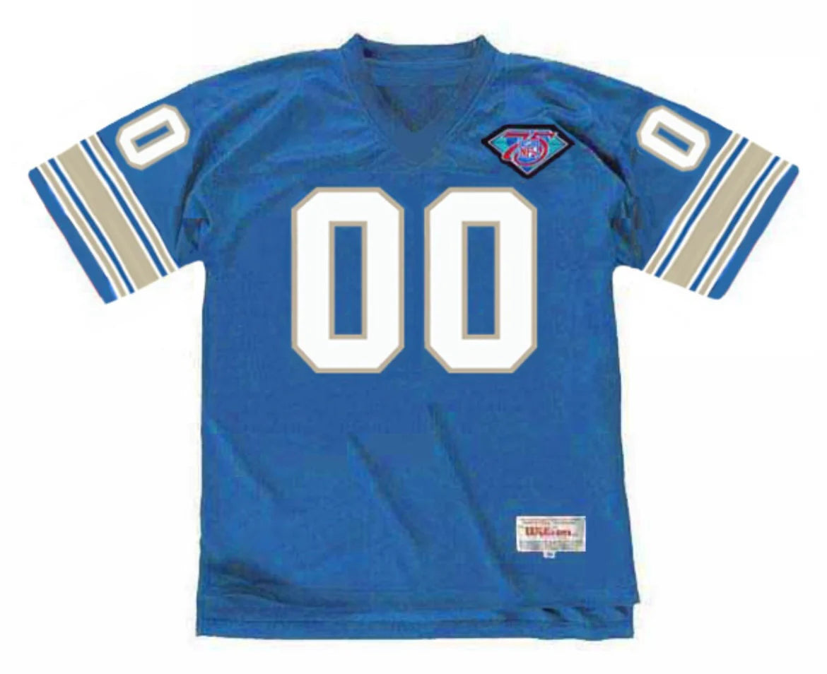 Any name & Number Detroit Lions 1994 NFL Mitchell & Ness Jersey