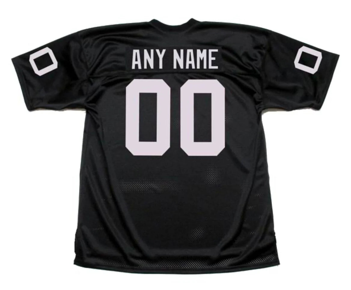Any name & Number Oakland Los Angeles Raiders NFL Mitchell & Ness Jersey Black