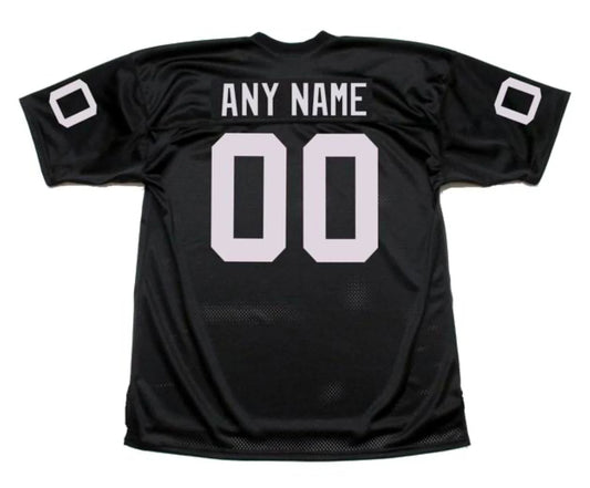 Any name & Number Oakland Los Angeles Raiders NFL Mitchell & Ness Jersey Black