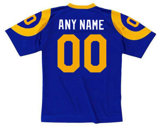 Any name & Number St. Louis Rams NFL Mitchell & Ness jersey Blue