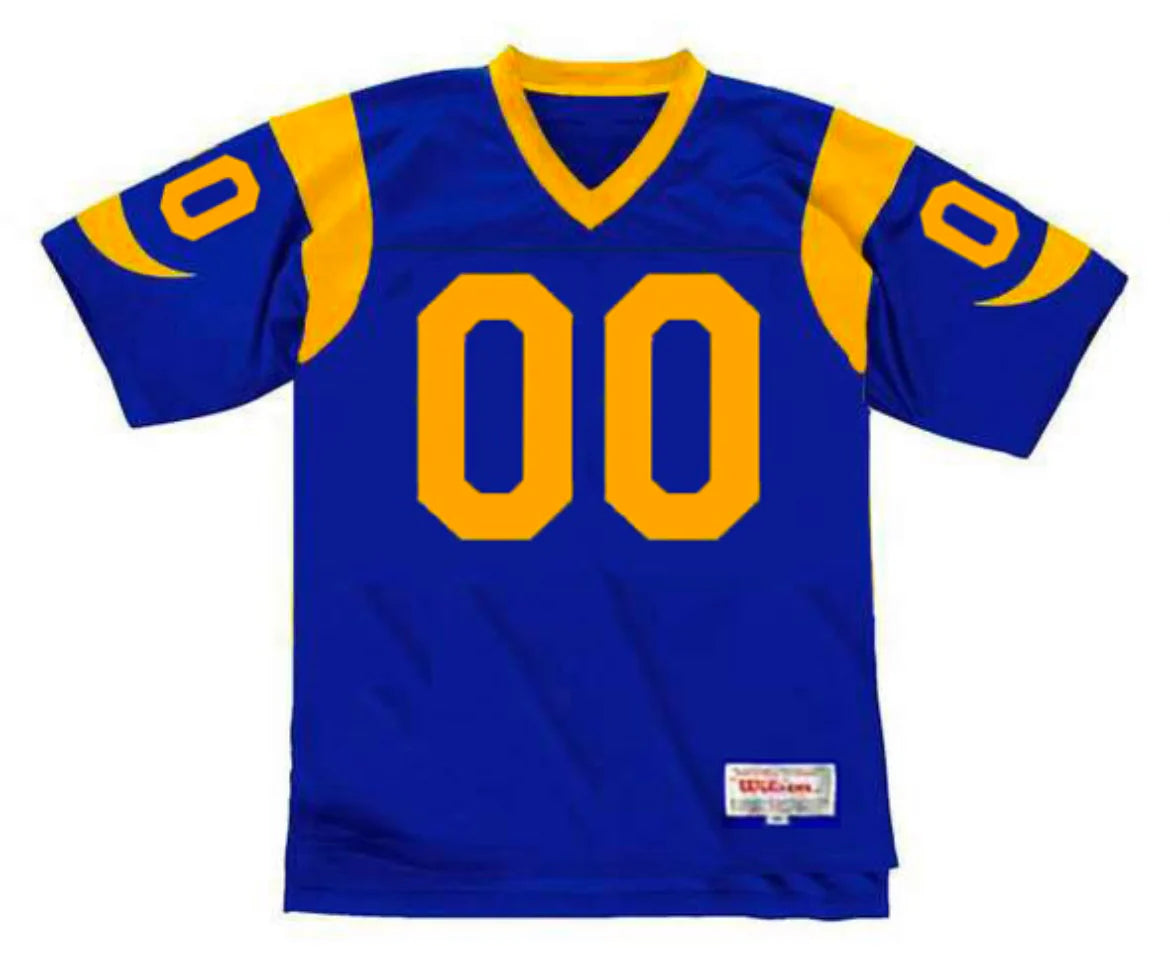 Any name & Number Los Angeles Rams NFL Mitchell & Ness jersey Blue
