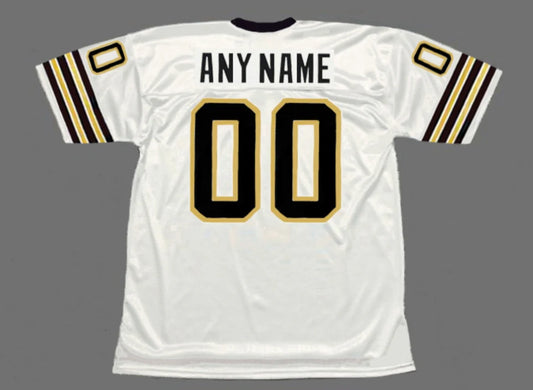 Any name & Number 1970’s 80’s New Orleans Saints NFL Mitchell & Ness Jersey White