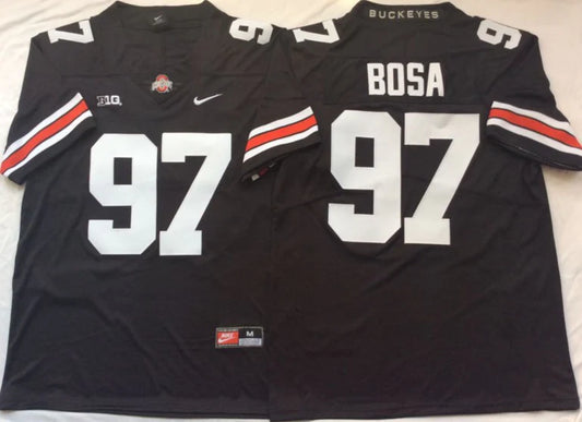 Nick Bosa Ohio State Buckeyes Jersey black