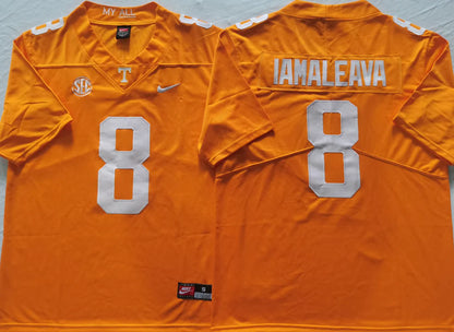 Nico Iamaleava Tennessee Volunteers Jersey Nike Orange