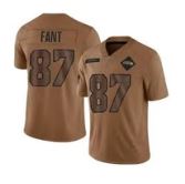 Noah Fant Seattle Seahawks Official NFL Nike 2024 Salute to Service Jersey