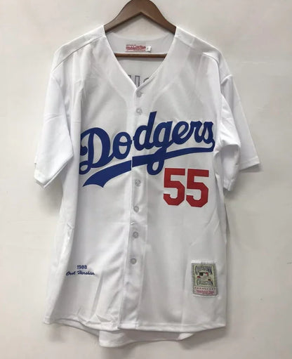Orel Hershiser Los Angeles Dodgers Jersey