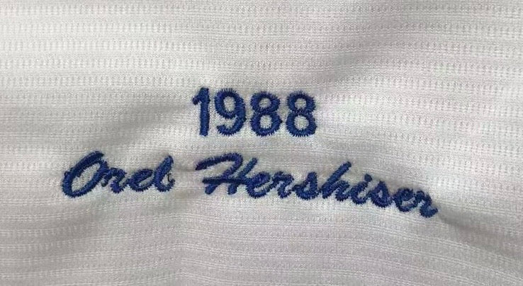 Orel Hershiser Los Angeles Dodgers Jersey