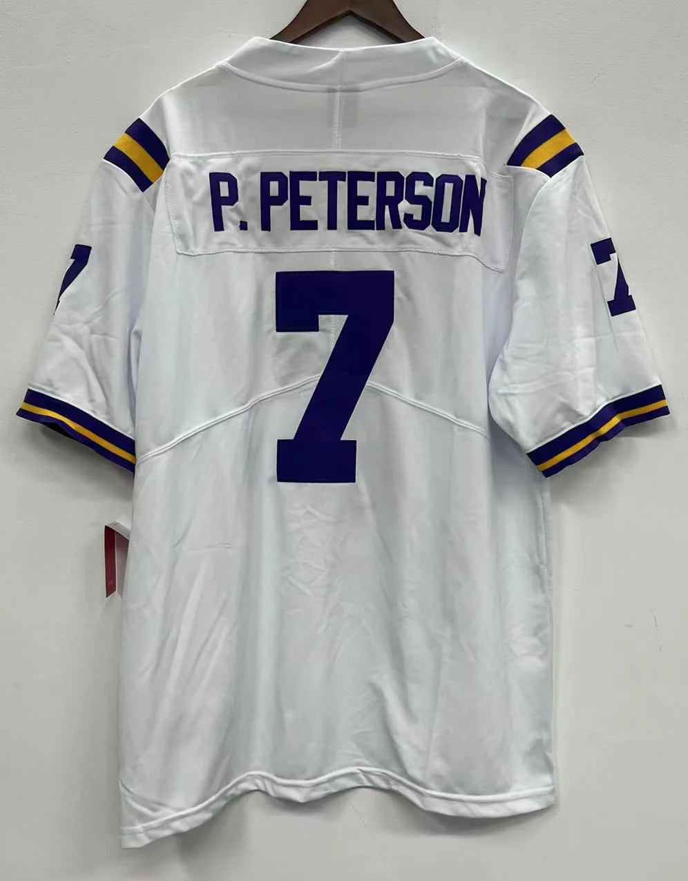 Patrick Peterson LSU Tigers Jersey white