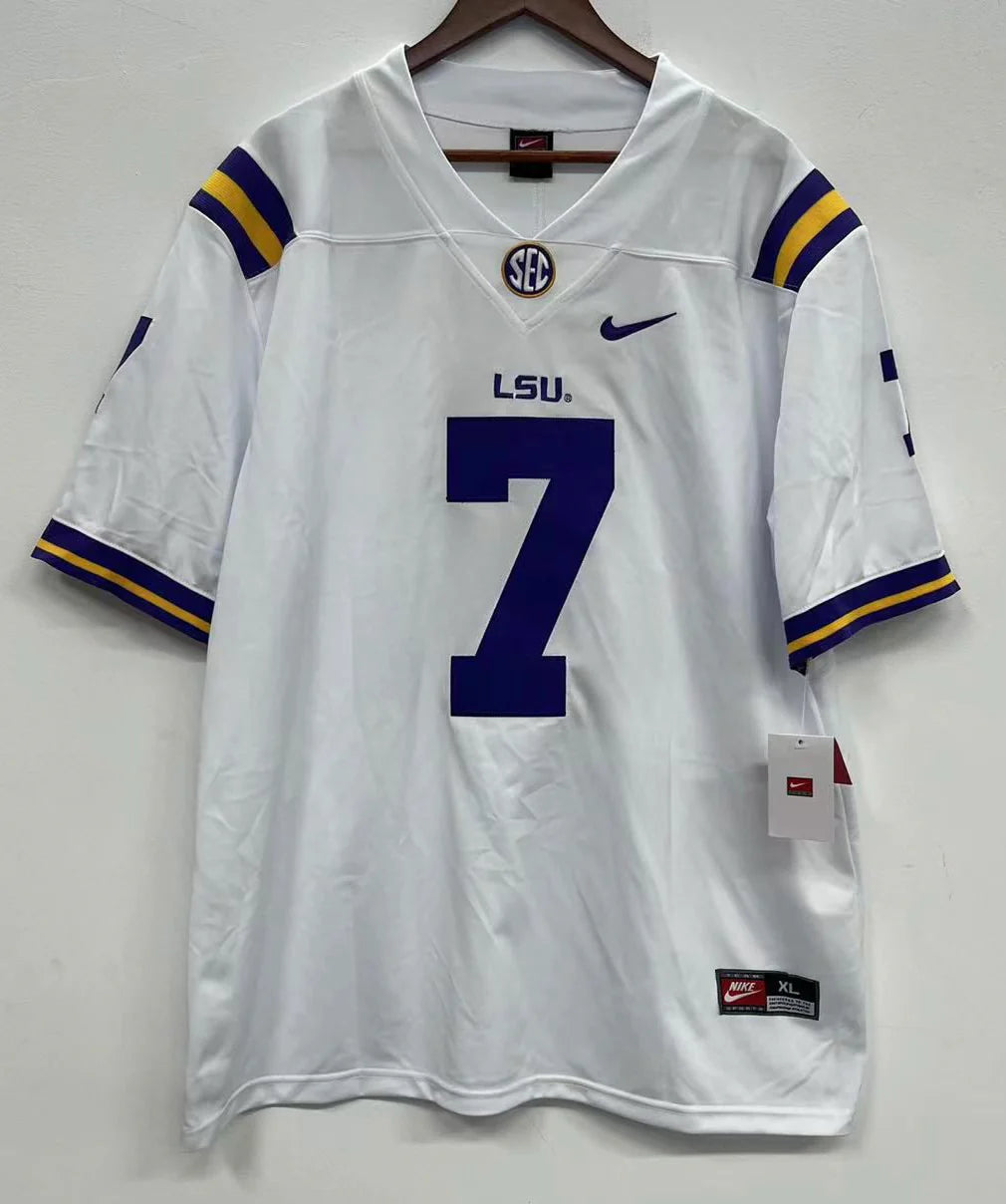 Patrick Peterson LSU Tigers Jersey white