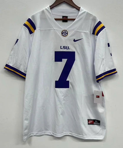 Patrick Peterson LSU Tigers Jersey white