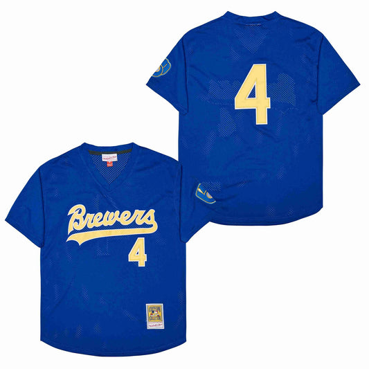 Paul Molitor Milwaukee Brewers Jersey Mitchell & Ness