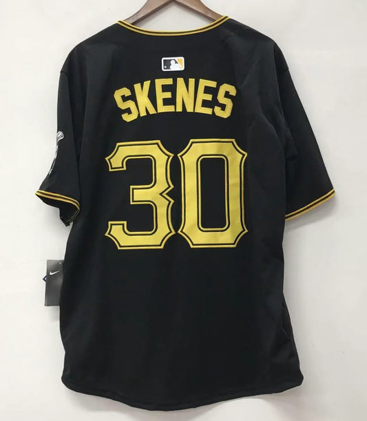 Paul Skenes Pittsburgh Pirates Official MLB Nike Jersey black