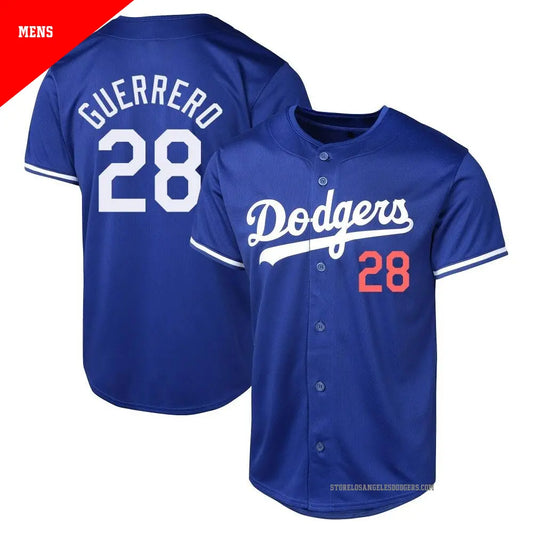 Pedro Guerrero Los Angeles Dodgers Official MLB jersey Majestic blue