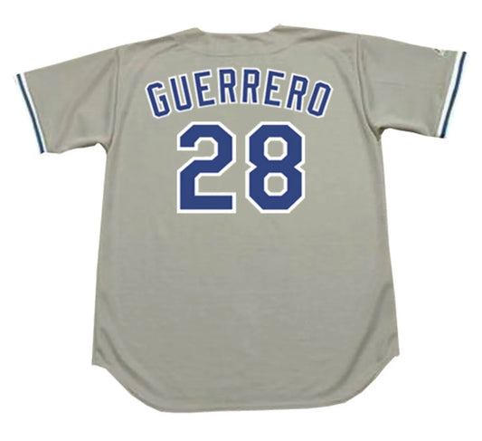 Pedro Guerrero Los Angeles Dodgers Official MLB jersey Majestic Gray