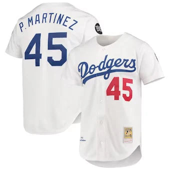 Pedro Martinez Los Angeles Dodgers Official MLB jersey Mitchell & Ness