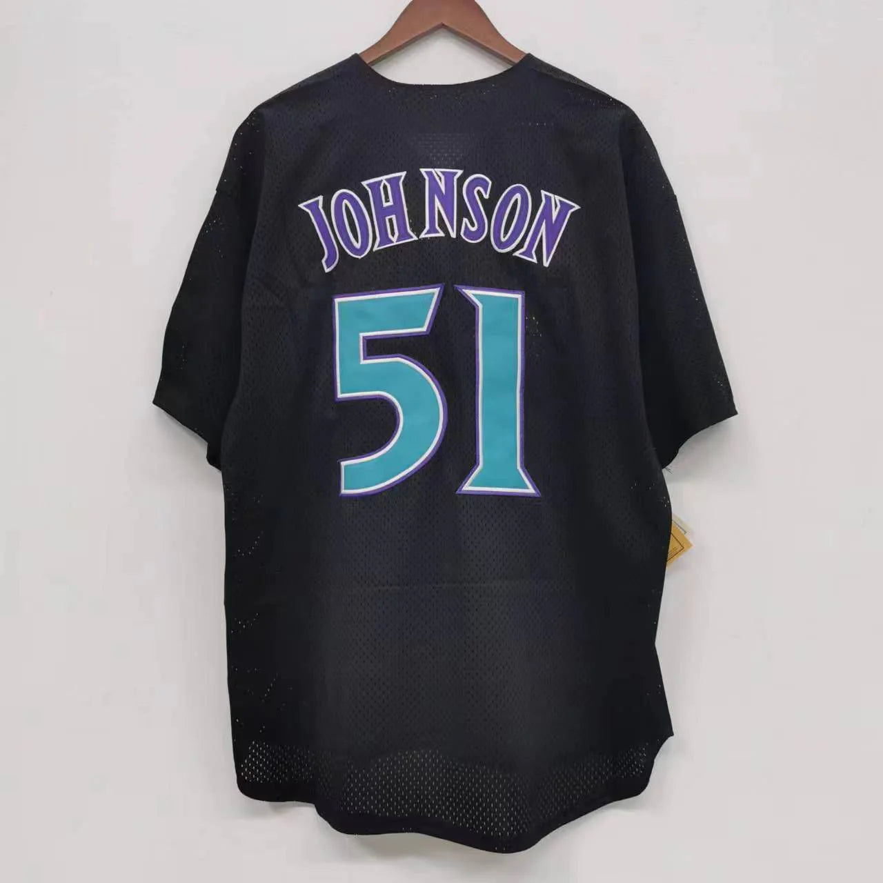 Randy Johnson Arizona Diamondbacks Jersey Nike black
