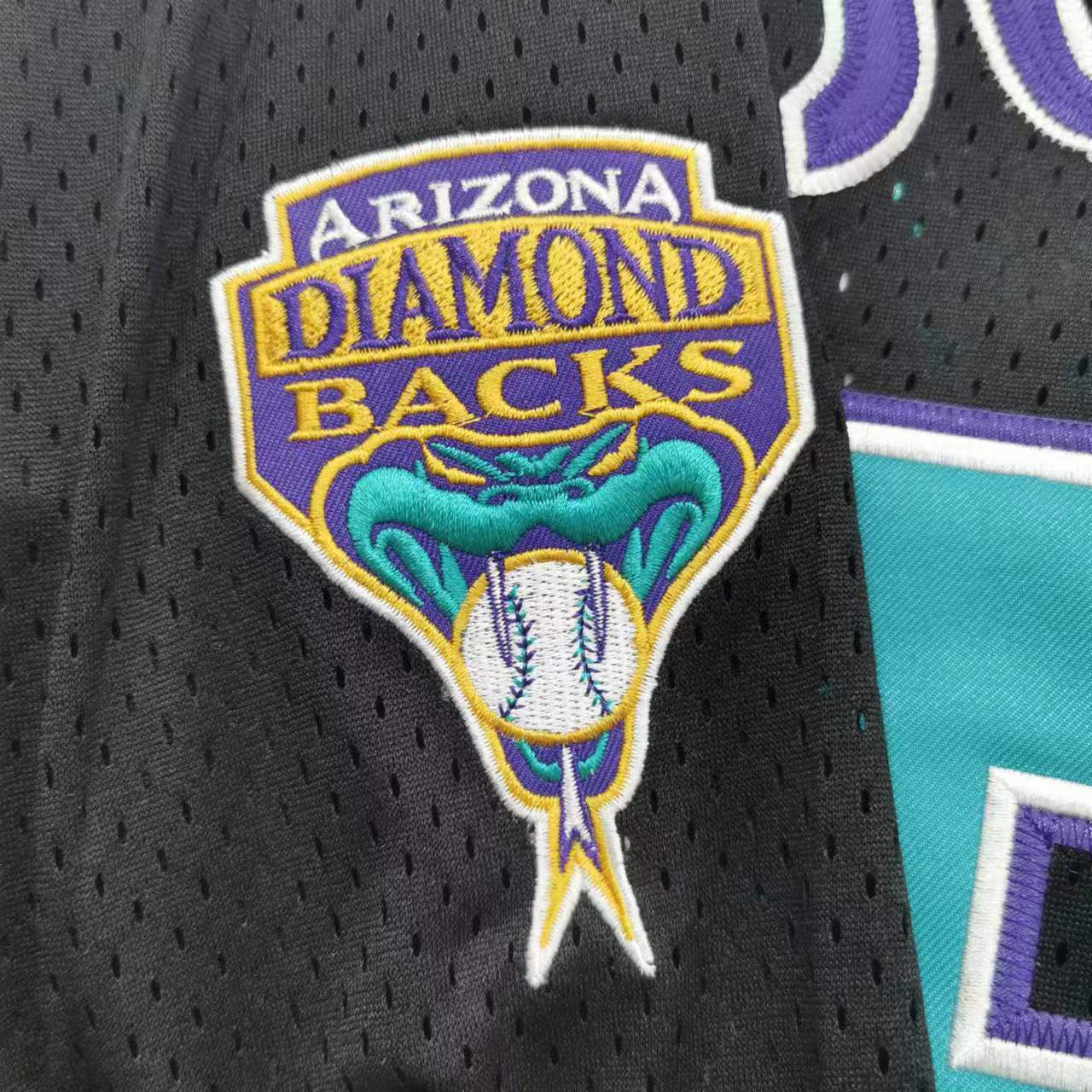 Randy Johnson Arizona Diamondbacks Jersey Nike black