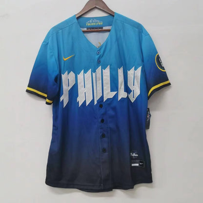 Ranger Suarez Philadelphia Phillies Blue City Connect MLB Limited Jersey