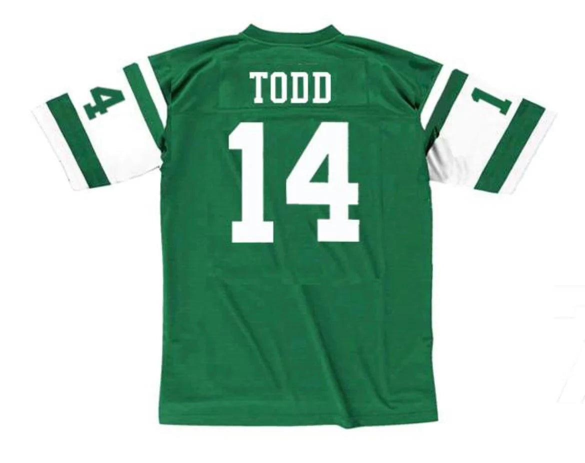 Richard Todd New York Jets Official NFL Mitchell & Ness Jersey