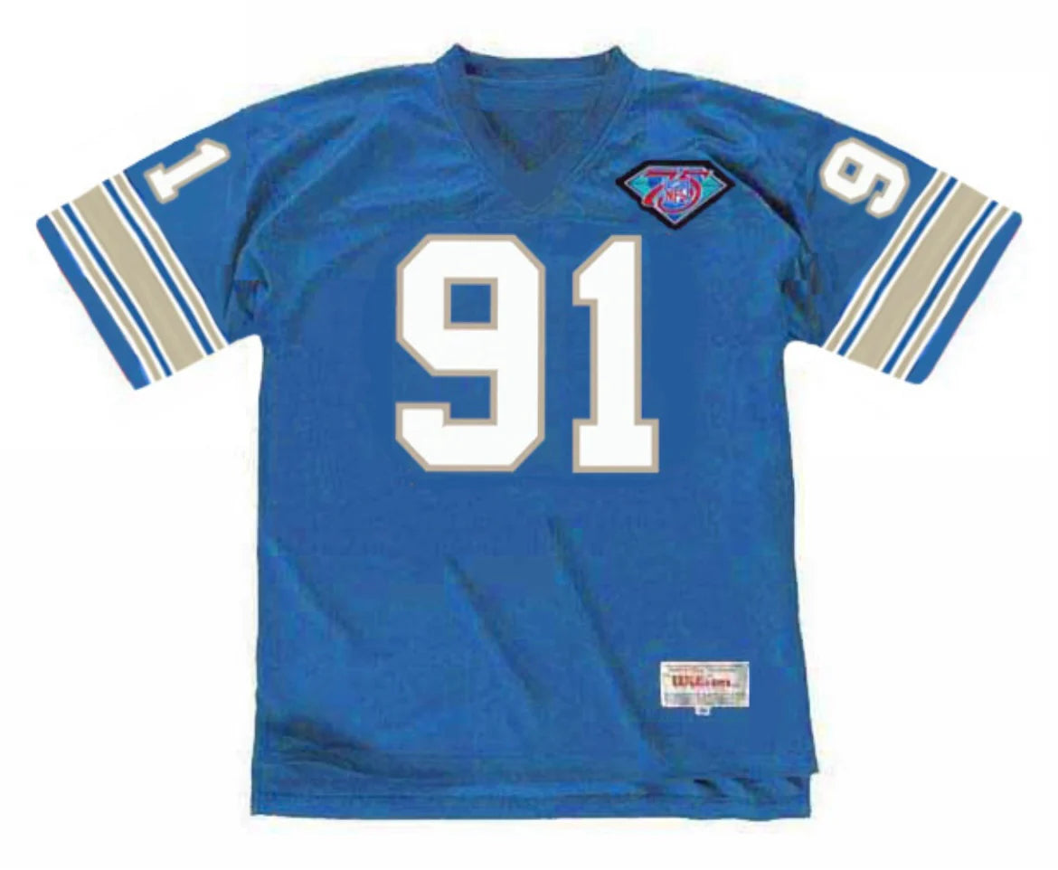 Robert Porcher Detroit Lions NFL Mitchell & Ness Jersey