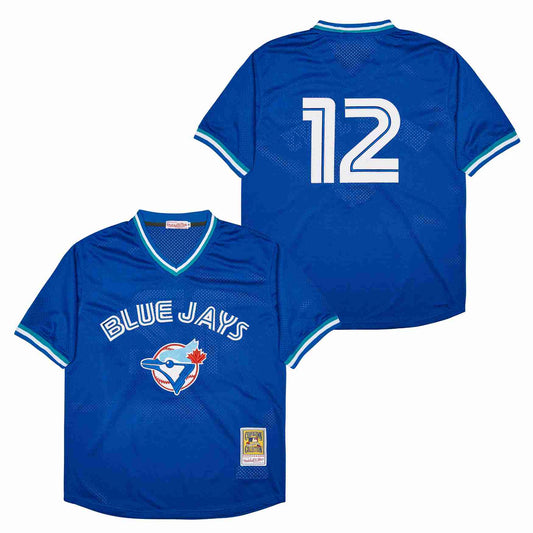 Roberto Alomar Toronto Blue Jays Jersey Mitchell & Ness blue