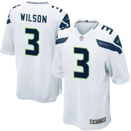 Russell Wilson Seattle Seahawks Official NFL Jersey Nike white