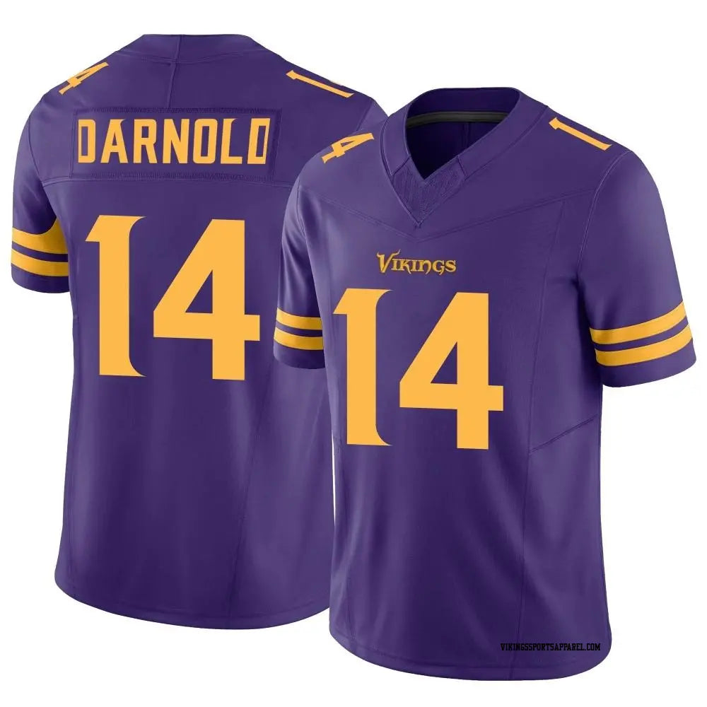 Sam Darnold Minnesota Vikings Official NFL Jersey Nike Purple
