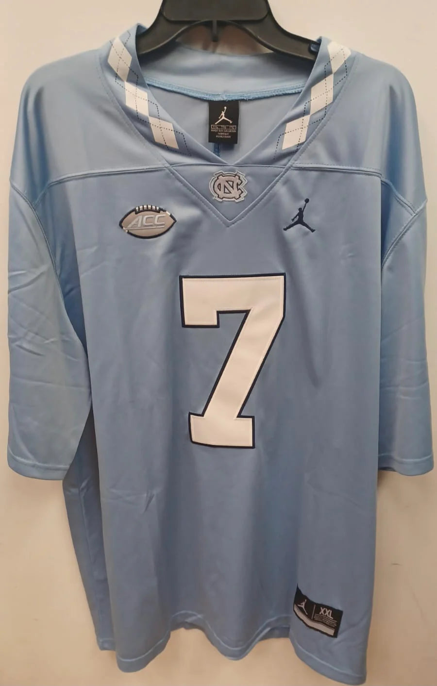Sam Howell North Carolina Tar Heels Jersey blue
