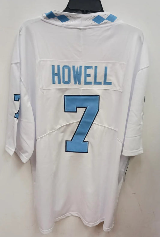 Sam Howell North Carolina Tar Heels Jersey white