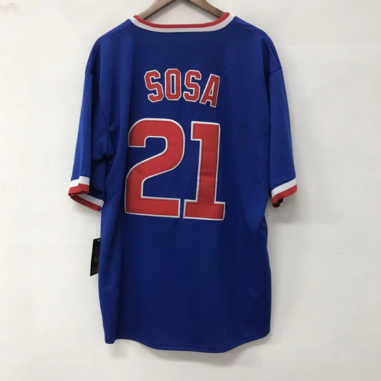 Sammy Sosa Chicago Cubs Jersey Official MLB jersey Majestic