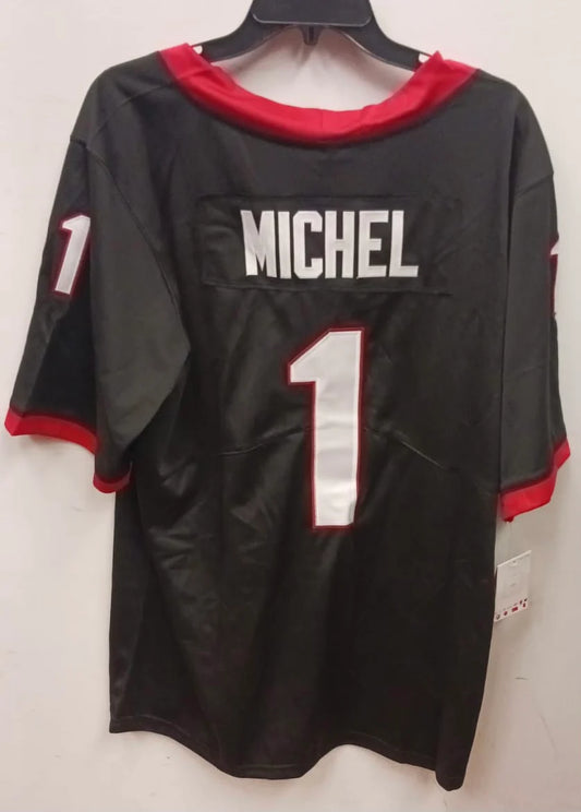 Sony Michel Georgia Bulldogs Jersey black