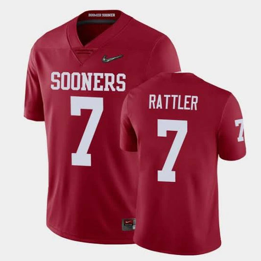 Spencer Rattler Oklahoma Sooners Jersey white
