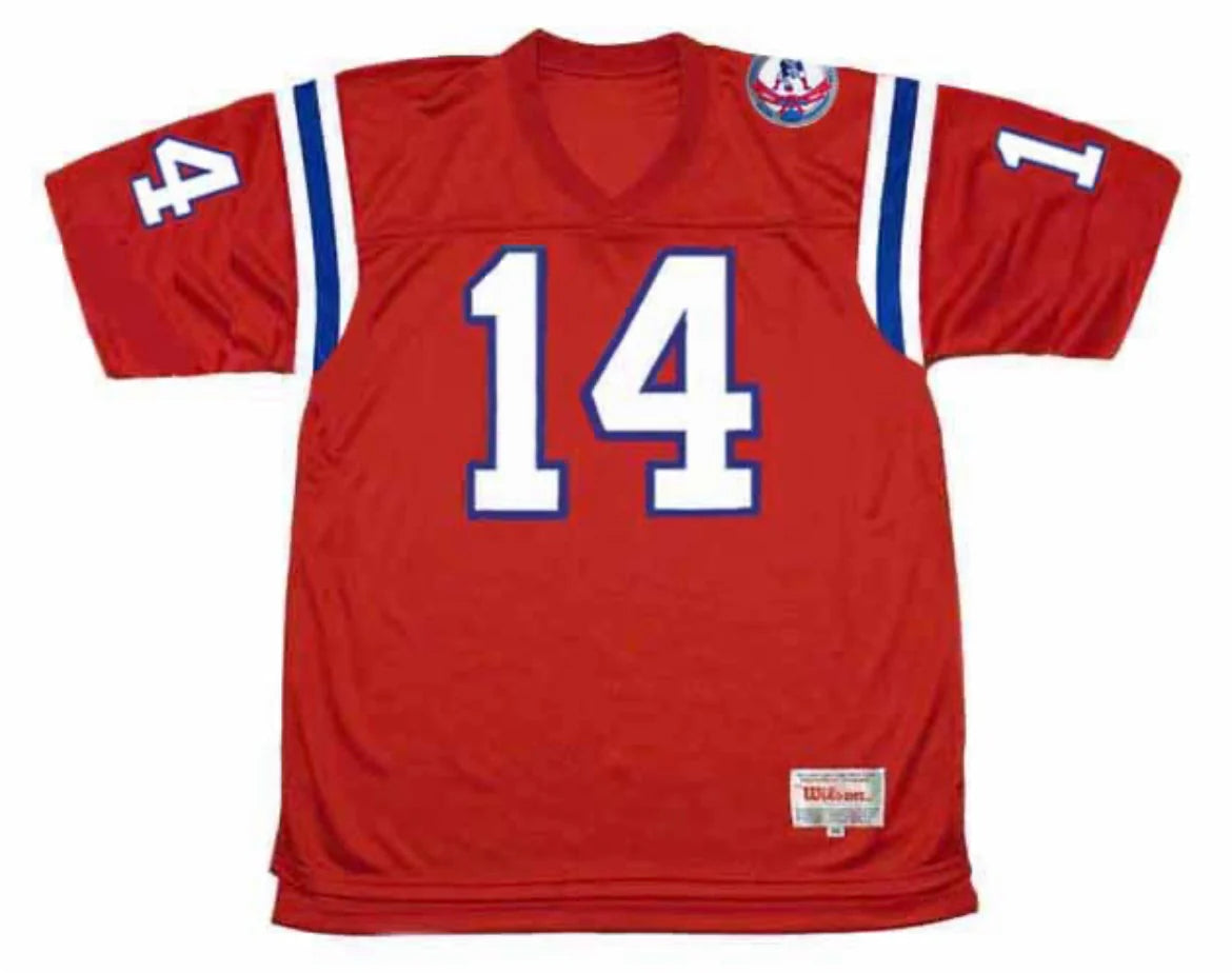 Steve Grogan 1984 New England Patriots Official NFL Mitchell & Ness Jersey