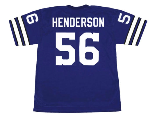 Thomas Hollywood Henderson Dallas Cowboys Official NFL Custom Mitchell & Ness Jersey blue