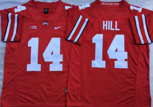 K.J. Hill Ohio State Buckeyes Jersey red