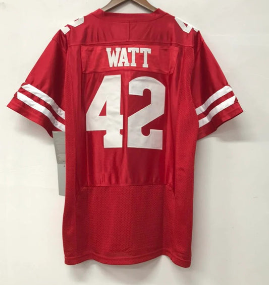 T.J. Watt Wisconsin Badgers Jersey