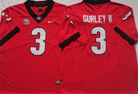 Todd Gurley Georgia Bulldogs Jersey red