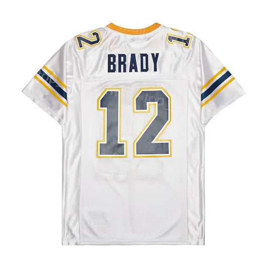 Tom Brady Junipero Serra San Mateo CA High School Jersey White