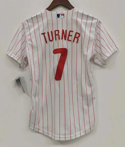 Trea Turner Philadelphia Phillies Official MLB Nike Jersey white