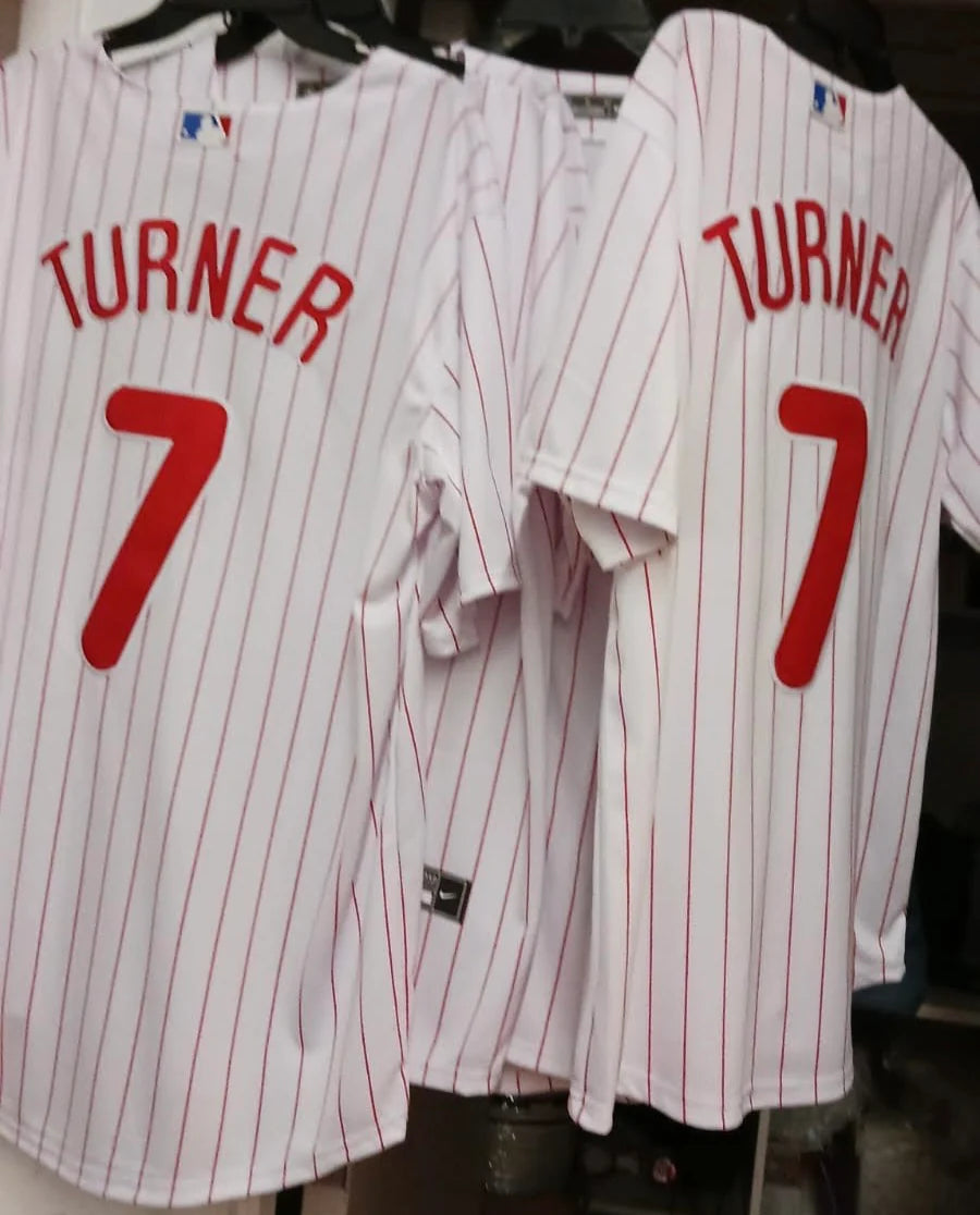 Trea Turner Philadelphia Phillies Official MLB Nike Jersey white
