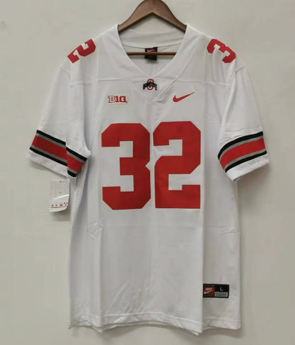 TreVeyon Henderson Ohio State Buckeyes jersey white