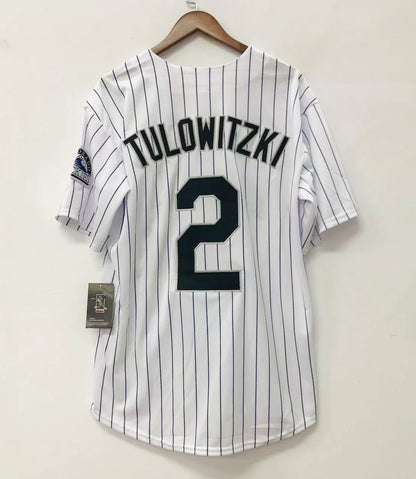 Troy Tulowitzki Colorado Rockies Official MLB Majestic Jersey