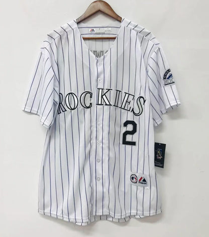 Troy Tulowitzki Colorado Rockies Official MLB Majestic Jersey