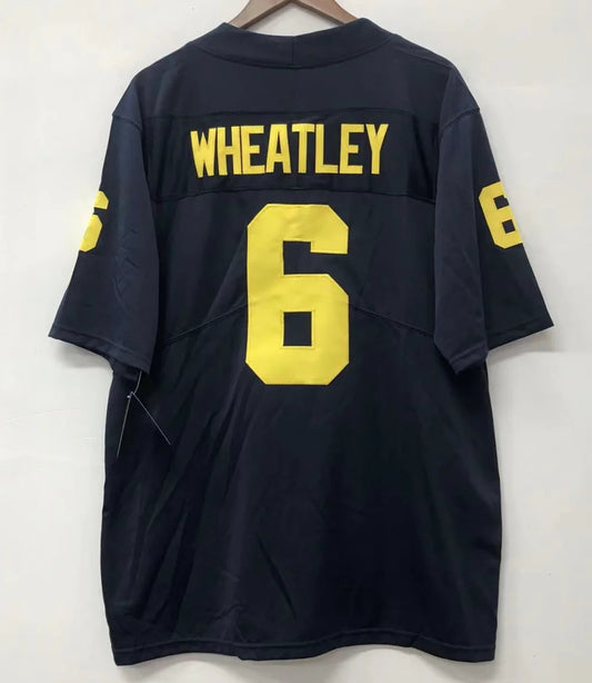 Tyrone Wheatley Michigan Wolverines Jersey blue