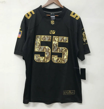 Vontaze Burfict Cincinnati Bengals military salute to service Jersey