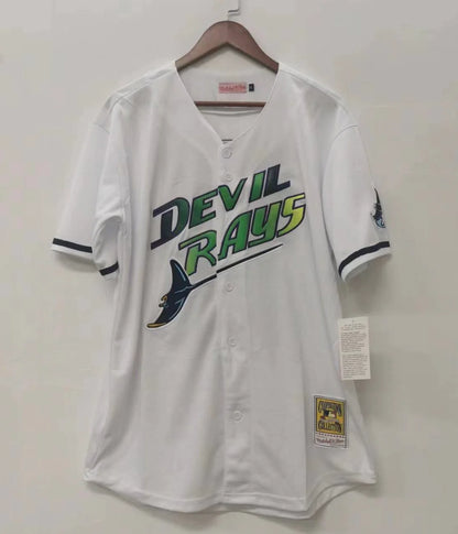 Wade Boggs Tampa Bay Devil Rays Jersey Mitchell & Ness