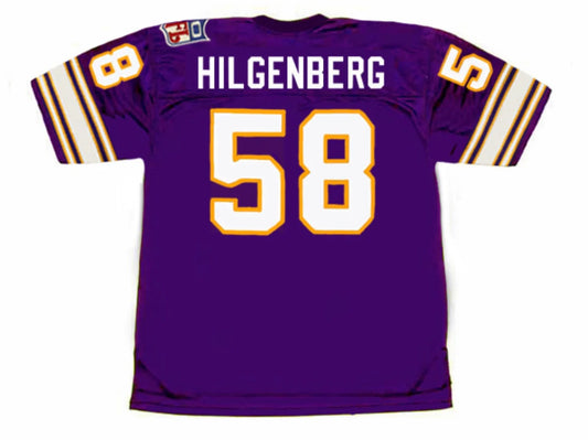Wally Hilgenberg 1969 Minnesota Vikings NFL Mitchell & Ness Jersey